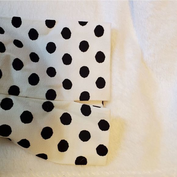 New York & Company Black and White Polka Dot Jeggings - Picture 10 of 15